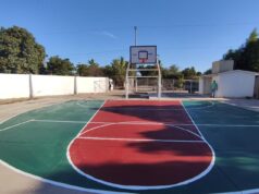 Ayuntamiento continúa rehabilitando espacios deportivos en las sindicaturas de Culiacán