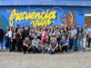 ¡Voces y lienzos! La Unidad de Bienestar Universitario, Radio UAS y SUMA presentan el mural “Frecuencia Viva”, para promover la cultura de paz