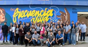 ¡Voces y lienzos! La Unidad de Bienestar Universitario, Radio UAS y SUMA presentan el mural “Frecuencia Viva”, para promover la cultura de paz
