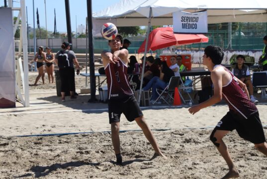 Sinaloa logra pases en voleibol de playa y beisbol 5 dentro del regional de olimpiada nacional CONADE 2026