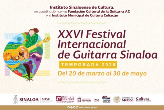 Concierto de Joaquín Clerch abre este viernes el XXVI Festival Internacional de la Guitarra Sinaloa