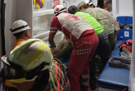 Reporta Secretaría de Salud alta médica de minero rescatado en Rosario