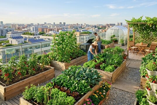 Impulsa la creación de huertos urbanos en azoteas