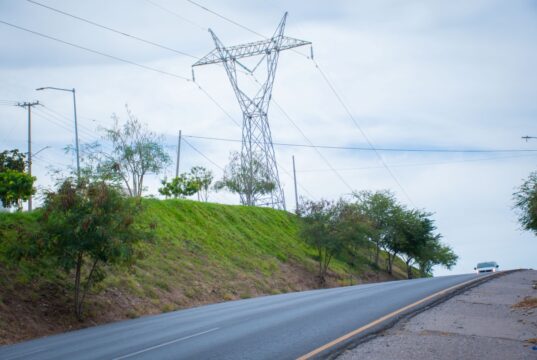 Transforman entorno de la avenida Álvaro Obregón Sur con talud ornamental