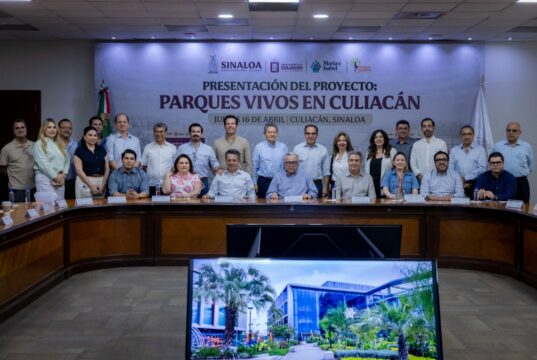 Lanzan el proyecto “Parques Vivos en Culiacán”, en coordinación entre Gobierno, empresarios y sociedad