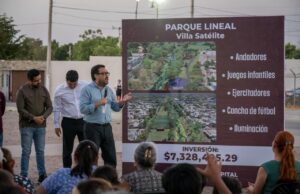 Juan de Dios da inicio a construcción de parque lineal en Villa Satélite; inversión supera los 7.3 mdp