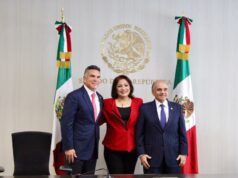 Toma protesta María del Refugio Higuera Cázarez como senadora del PRI