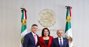 Toma protesta María del Refugio Higuera Cázarez como senadora del PRI