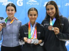 Las hermanas Luna cierran con broche de oro la natación para Sinaloa en Olimpiada CONADE 2026