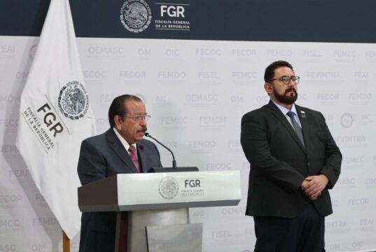 FGR rechaza solicitud de detención provisional de EUA por falta de pruebas y urgencia