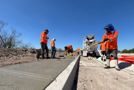 Continúan las obras en Sinaloa; malecón reporta avance del 65 % y Agricultores del 80 %: Raúl Montero