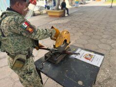 ¡Ya no las quieren! Familias siguen canjeando armas en Desarme Voluntario