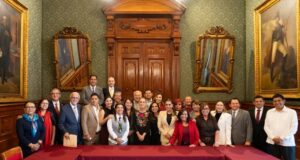 Gobernadora Yeraldine acude a reunión con la presidenta Claudia Sheinbaum en Palacio Nacional