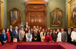 Gobernadora Yeraldine acude a reunión con la presidenta Claudia Sheinbaum en Palacio Nacional