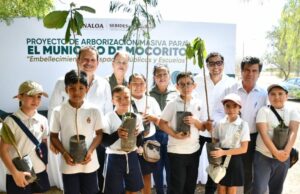 Con plantación de 200 árboles, SEBIDES fortalece áreas verdes en Mocorito