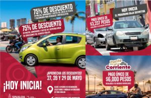 Hoy inician descuentos y programas de regularización vehicular del SATES