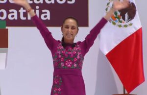 En su mensaje a la nación, presidenta Sheinbaum reitera unidad por la defensa de la soberanía nacional