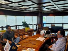 El Rector Jesús Madueña Molina se reúne con “El General” Adán Amézcua, ícono del beisbol