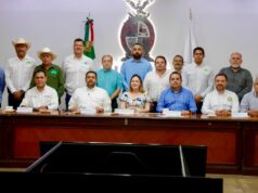 Reitera Gobernadora Yeraldine respaldo del Estado a productores y empacadores de mango del sur de Sinaloa