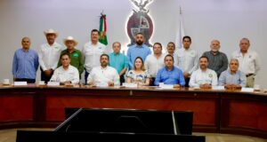 Reitera Gobernadora Yeraldine respaldo del Estado a productores y empacadores de mango del sur de Sinaloa
