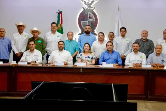 Reitera Gobernadora Yeraldine respaldo del Estado a productores y empacadores de mango del sur de Sinaloa