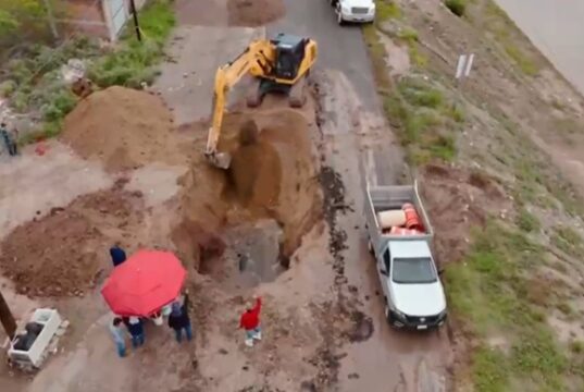 Continuará cerrada la avenida Federalismo; JAPAC sigue trabajando