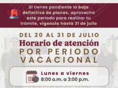 Gobierno del Estado mantiene abiertas sus oficinas e invita a aprovechar descuentos