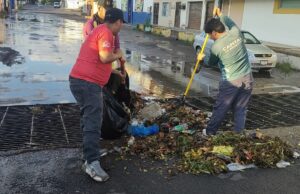 Despliega Ayuntamiento de Culiacán acciones de limpieza para atender afectaciones por las lluvias