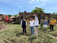 Instruye Gobernadora Yeraldine Bonilla, atender a afectados por lluvias en Mazatlán