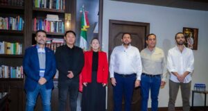 Gobernadora Yeraldine concreta con empresarios chinos, el primer envío de un millón 200 mil toneladas de sorgo sinaloense a China