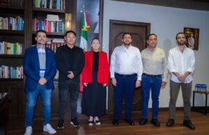 Gobernadora Yeraldine concreta con empresarios chinos, el primer envío de un millón 200 mil toneladas de sorgo sinaloense a China