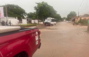 Reporte preliminar: Lluvias movilizan a Protección Civil y rescatan a 25 pasajeros en Culiacán
