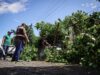 Ayuntamiento atiende a familias de Bachigualato, Barrancos y Rincón del Parque afectadas por las lluvias