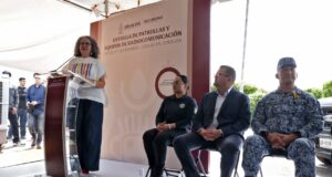 El equipamiento de los cuerpos de seguridad incrementa la confianza de la sociedad en sus instituciones: Gobernadora Graciela Domínguez