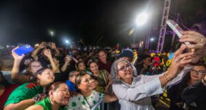 Ciudadanos salen a celebrar las Fiestas Patrias y a disfrutar de sus espacios públicos, expresa la Gobernadora Graciela Domínguez