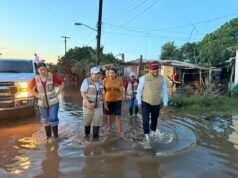 Atiende Gobierno de Sinaloa a familias afectadas por inundaciones generadas por mareas efecto de “Polo”