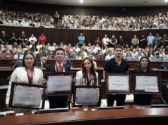 ¡De la investigación médica a la gloria olímpica! Yessenia Guerrero y Marco Verde, orgullo de la UAS, reciben el Premio al Mérito Juvenil 2026 otorgado por el Congreso de Sinaloa