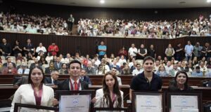 ¡De la investigación médica a la gloria olímpica! Yessenia Guerrero y Marco Verde, orgullo de la UAS, reciben el Premio al Mérito Juvenil 2026 otorgado por el Congreso de Sinaloa